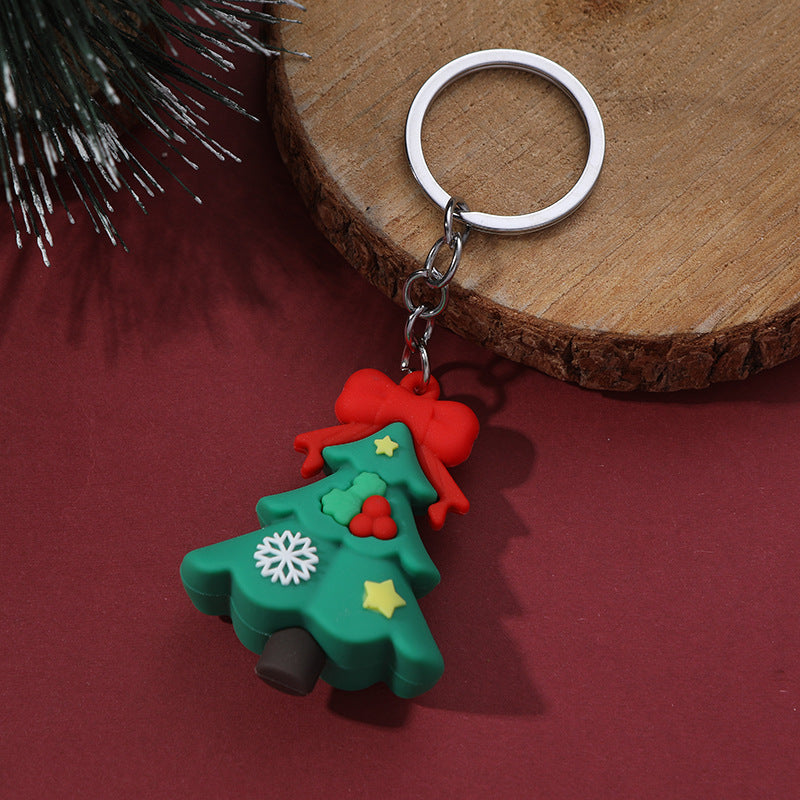 Wholesale Christmas PVC Keychain